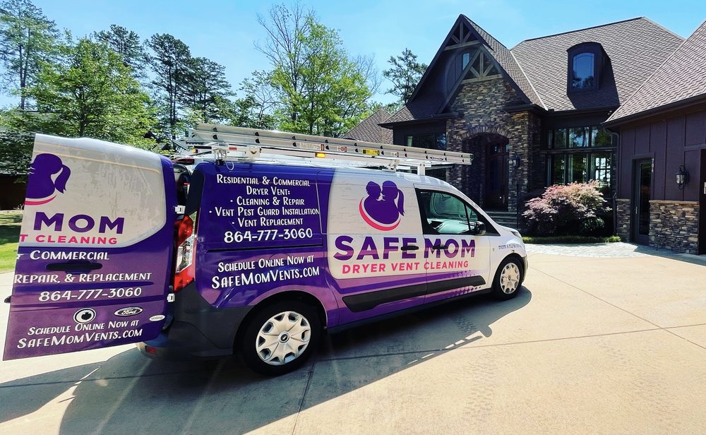 On-site across the Upstate &mdash; SafeMom Dryer Vent Cleaning